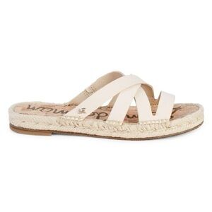 Sam Edelman Averie Suede Espadrille Sandals Tan size 9